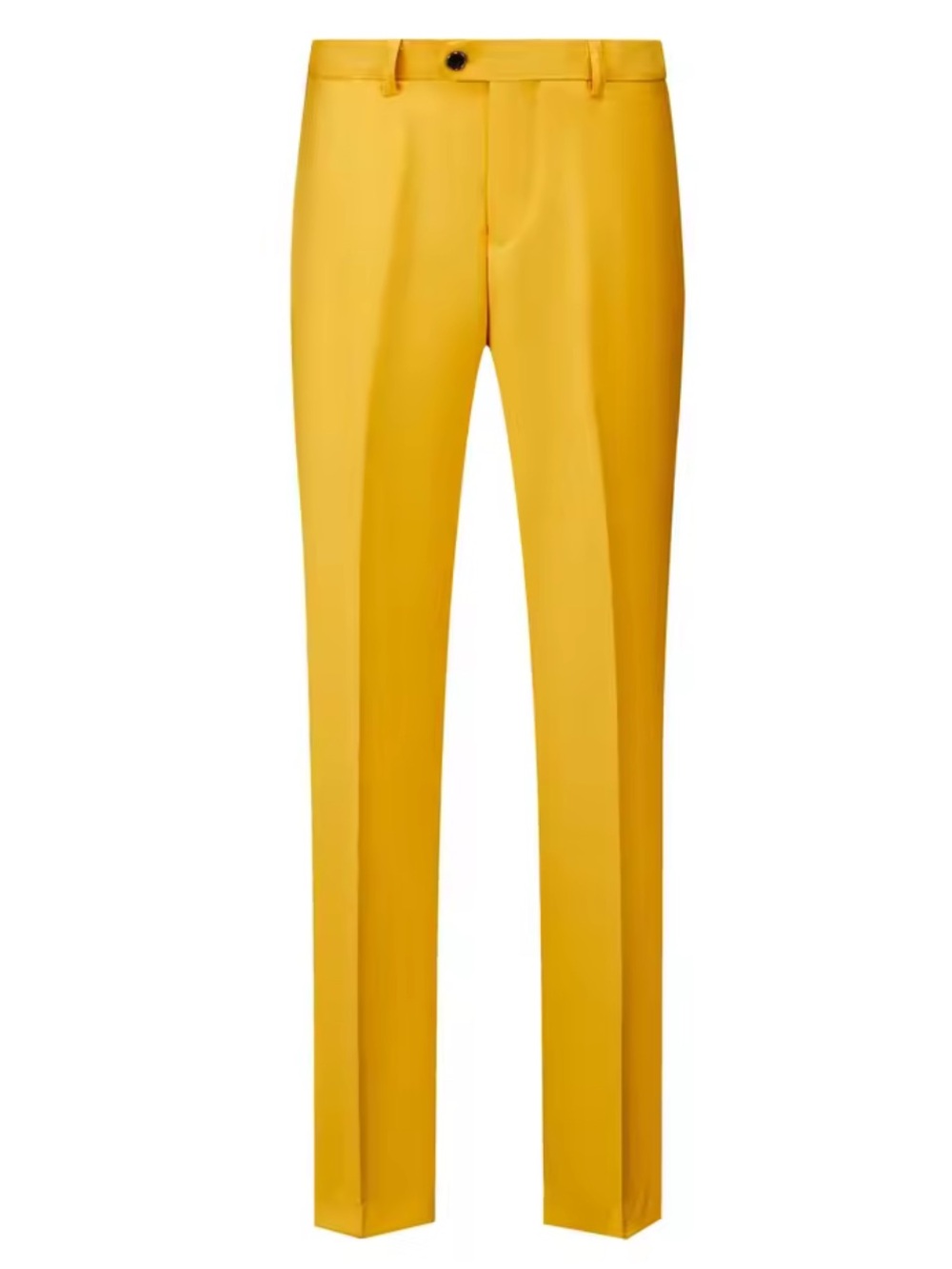 Amazon Men's Dress Pants - Bright Yellow Tailored Trousers